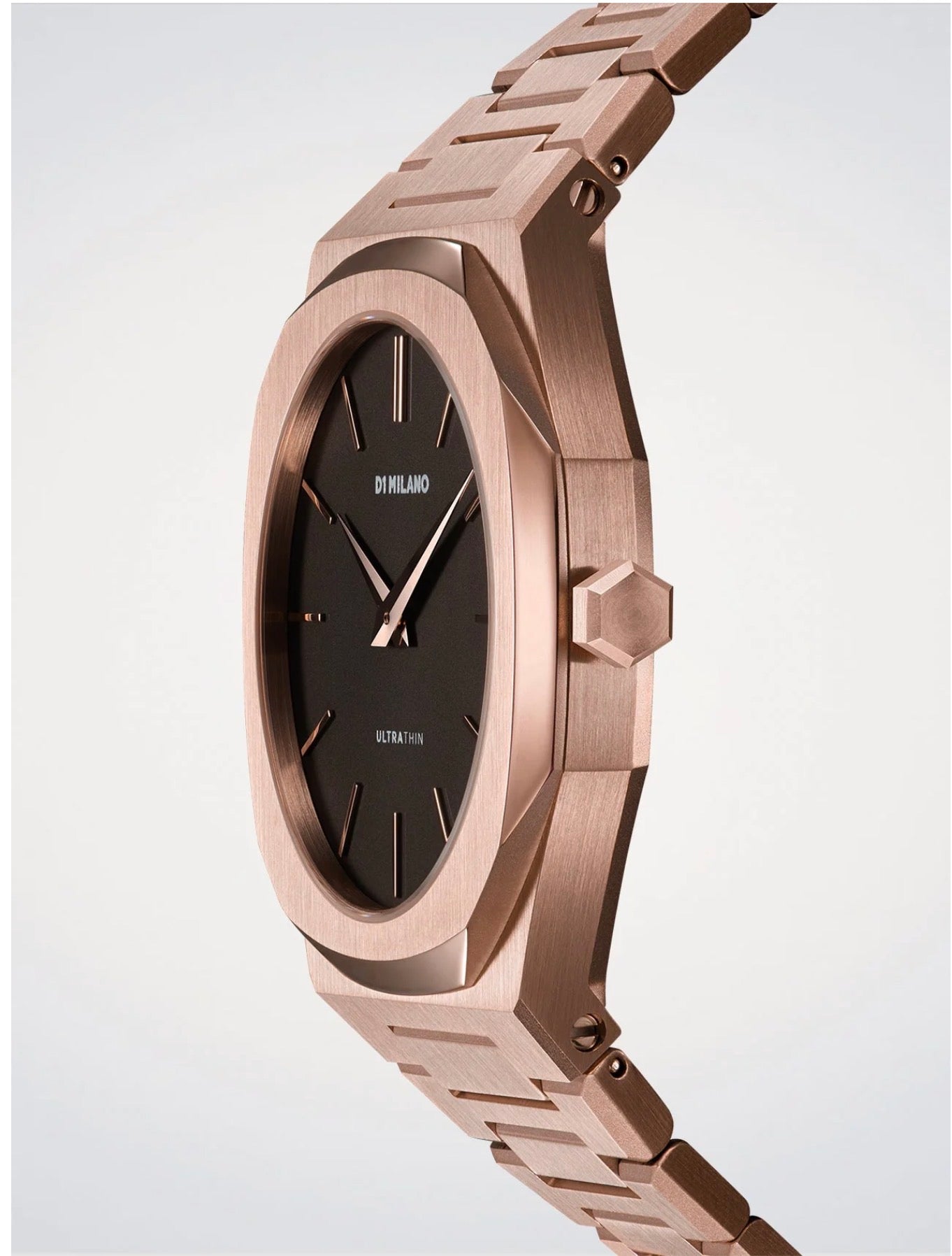D1 Milano Re_Rose Gold Ultra Thin Watch | 40mm