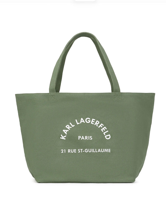 KARL LAGERFELD Rue St-Guillaume  large tote bag