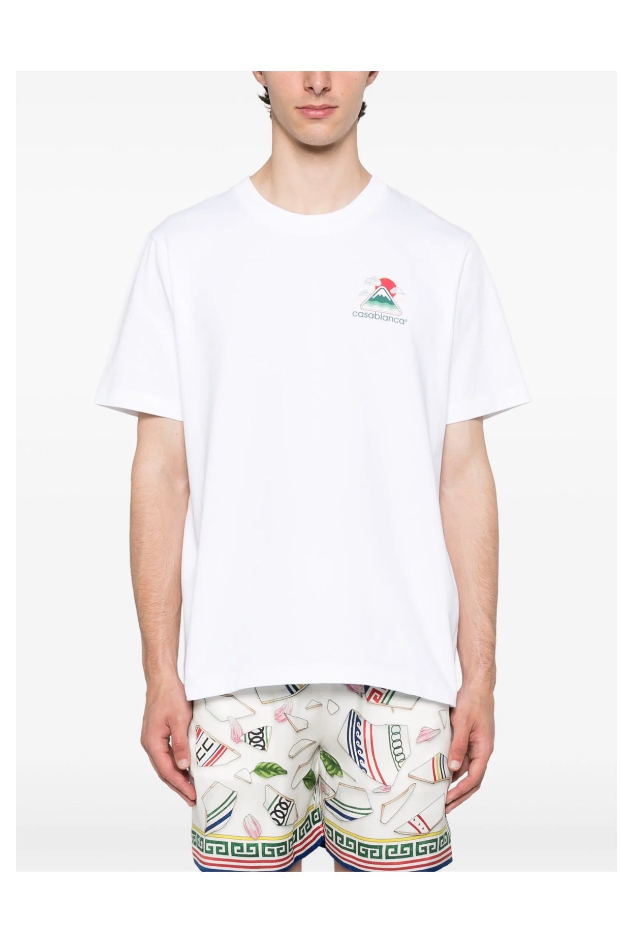 CASABLANCA Montagne organic-cotton T-shirt