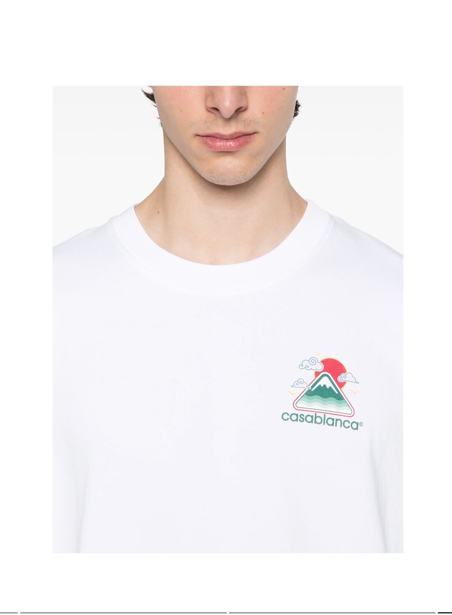 CASABLANCA Montagne organic-cotton T-shirt